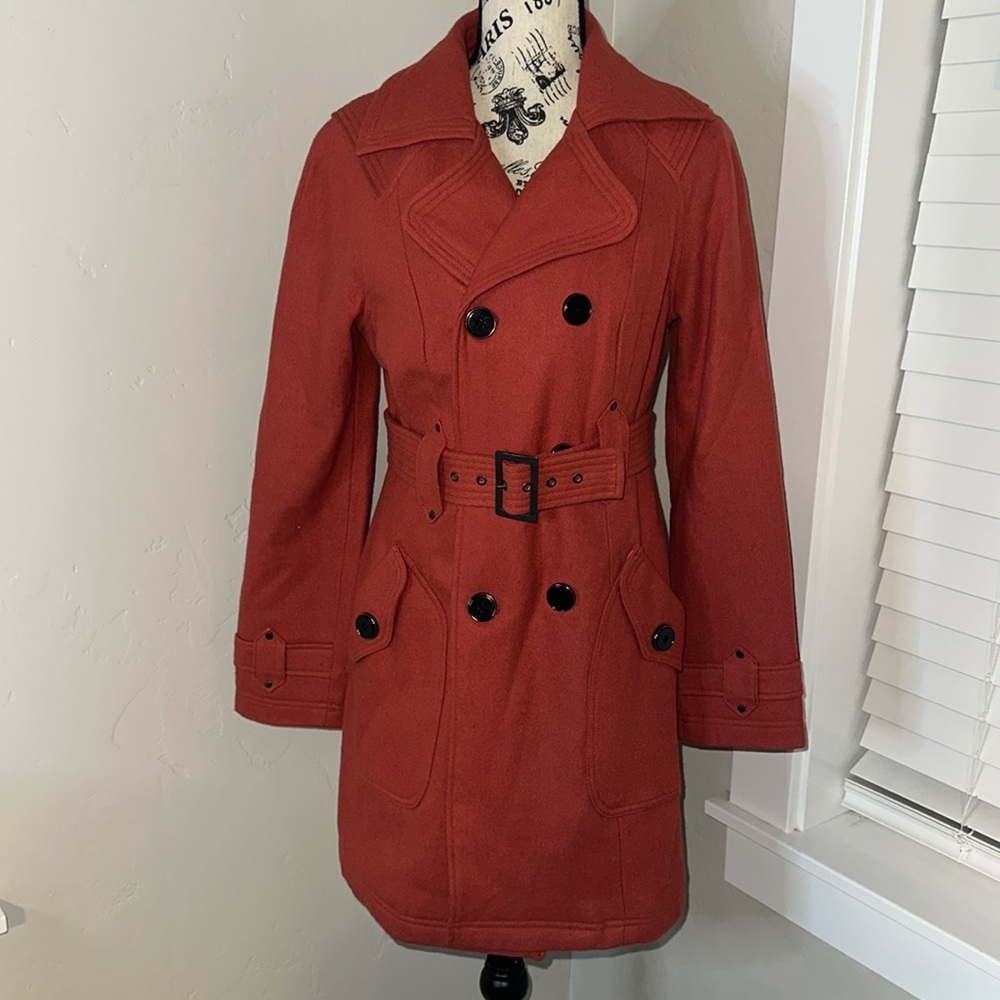 Anthropologie Tulle Coat